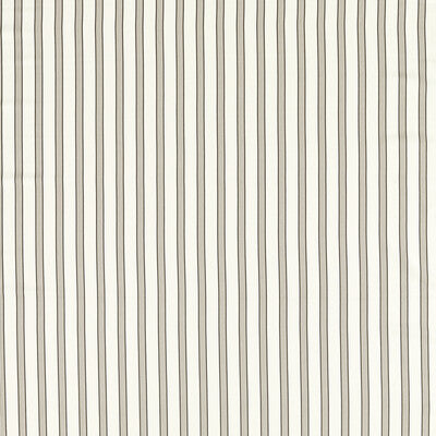 Sample -F1499/01 | Edison Charcoal/Natural Stripes - Clarke And Clarke Fabric