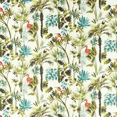 Sample -F1518/02 | Palm Sky Animal/Insects - Clarke And Clarke Fabric