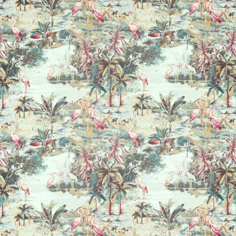Sample - F1546/03.Cac.0 | Habitat, Clarke & Clarke Vintage - Clarke And Clarke Fabric