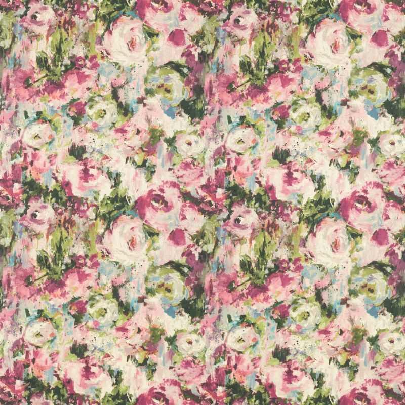 Purchase F1578/01 Kingsley, Floral Flourish By Studio G For C&C - Clarke And Clarke Fabric - F1578/01.Cac.0
