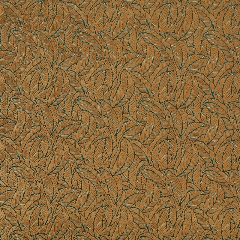 Sample - F1611/01.Cac.0 | Selva, Clarke & Clarke Exotica 2 - Clarke And Clarke Fabric