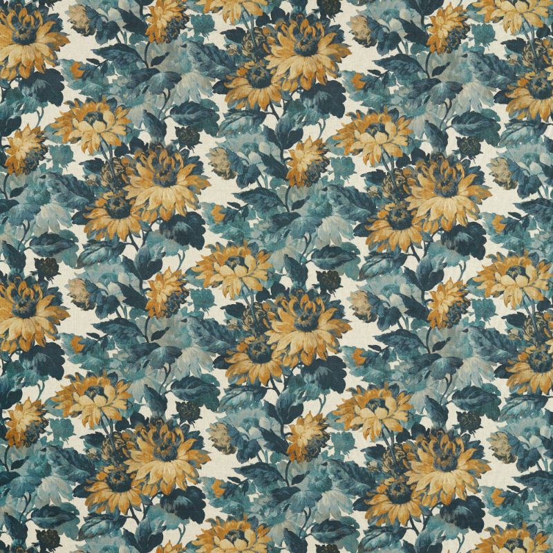 Sample - F1660/02.Cac.0 | Sunforest, Clarke & Clarke Marianne - Clarke And Clarke Fabric
