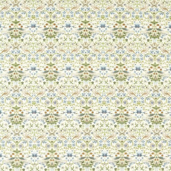 Purchase F1745/01.Cac.0 Strawberry Thief Embroidery, William Morris Weaves - Clarke And Clarke Fabric