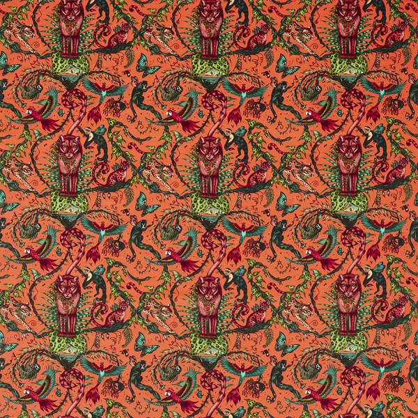 Sample - F1749/02.Cac.0 | Bosque Dreams Velvet, Mythica By Emma J Shipley For C&C - Clarke And Clarke Fabric