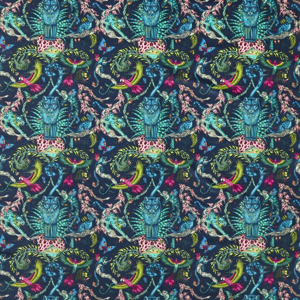 Sample - F1749/04.Cac.0 | Bosque Dreams Velvet, Mythica By Emma J Shipley For C&C - Clarke And Clarke Fabric