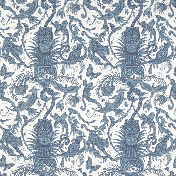 Sample - F1750/01.Cac.0 | Bosque Dreams Jacquard, Mythica By Emma J Shipley For C&C - Clarke And Clarke Fabric