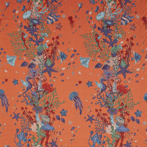 Sample - F1761/02.Cac.0 | Seaforest Jacquard, Mythica By Emma J Shipley For C&C - Clarke And Clarke Fabric