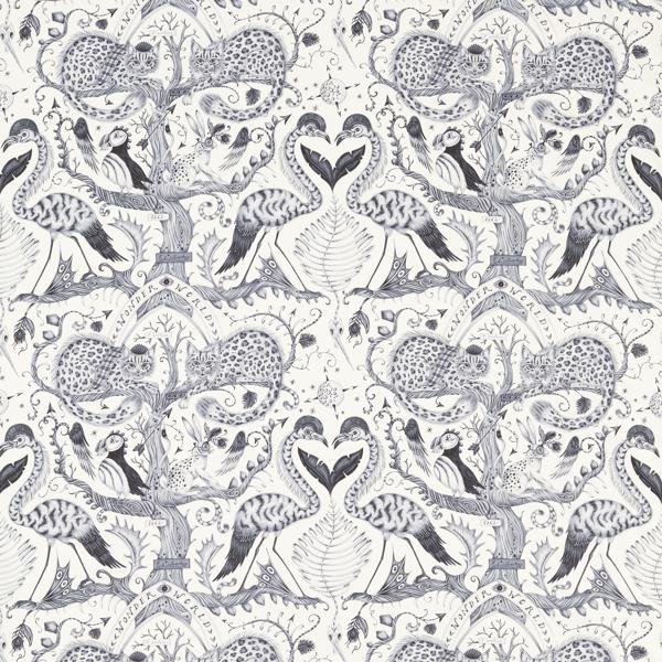 Sample - F1763/01.Cac.0 | Wonder World, Mythica By Emma J Shipley For C&C - Clarke And Clarke Fabric