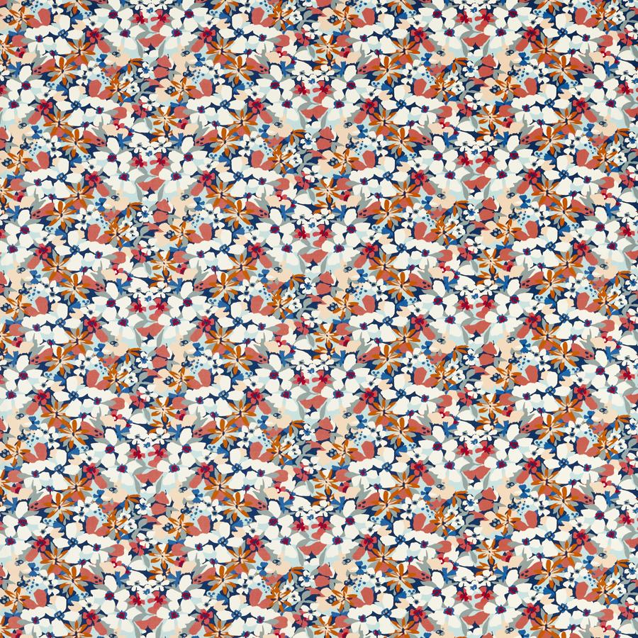 Purchase F1780/02.Cac.0 Clementine Midnight Spice, Montage Ii - Clarke And Clarke Fabric