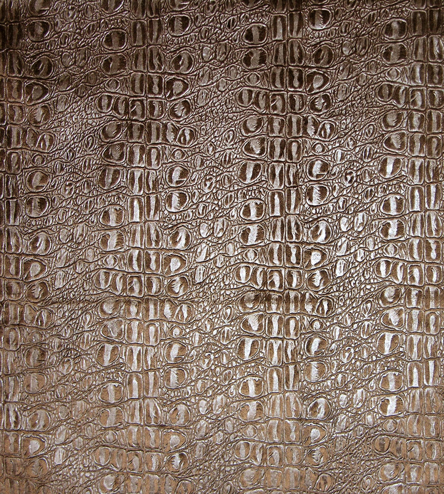 Purchase Old World Weavers Fabric Pattern F1 00015554, Gaufrage Croco Brun 1