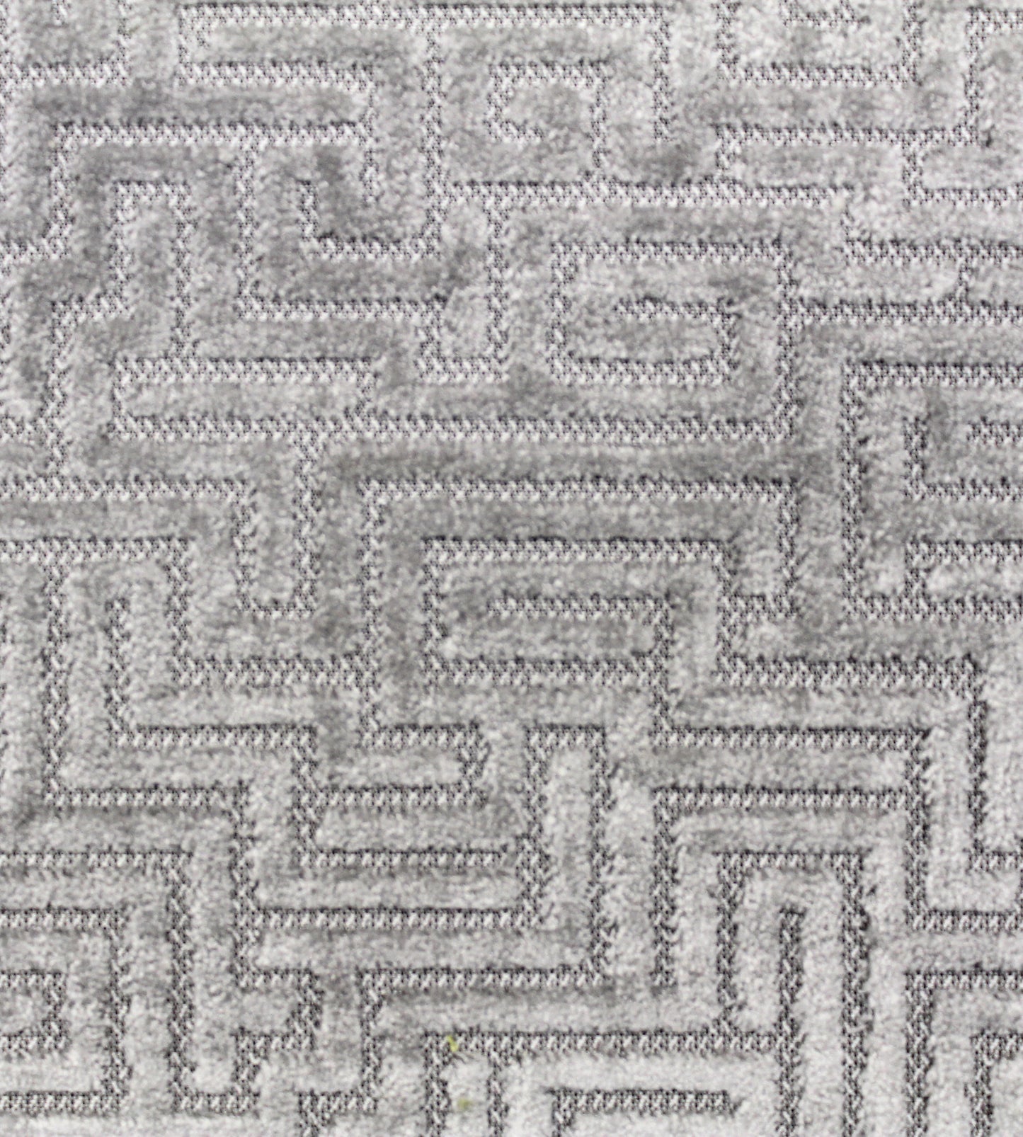 Purchase Old World Weavers Fabric Item# F3 00037002, Velluto Labirinto Silver 1