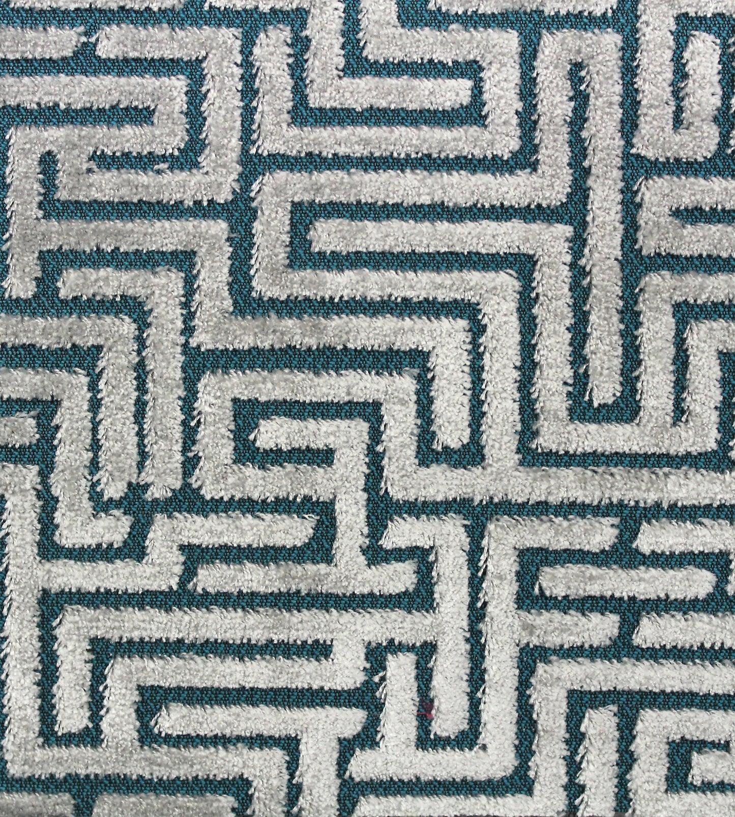 Purchase Old World Weavers Fabric Pattern# F3 00067002, Velluto Labirinto Teal 1