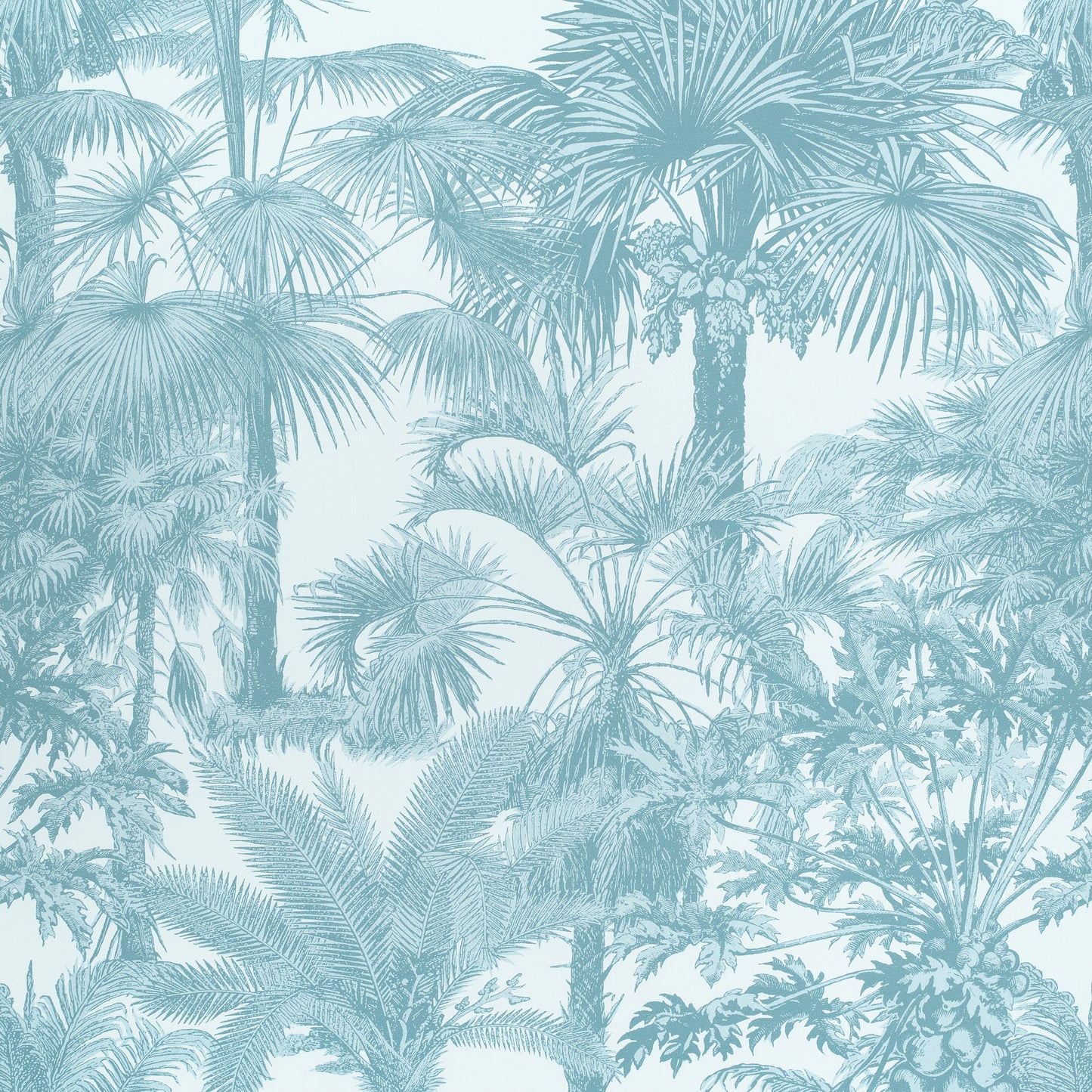 Buy samples of F910104 Palm Botanical Printed Tropics Thibaut Fabrics