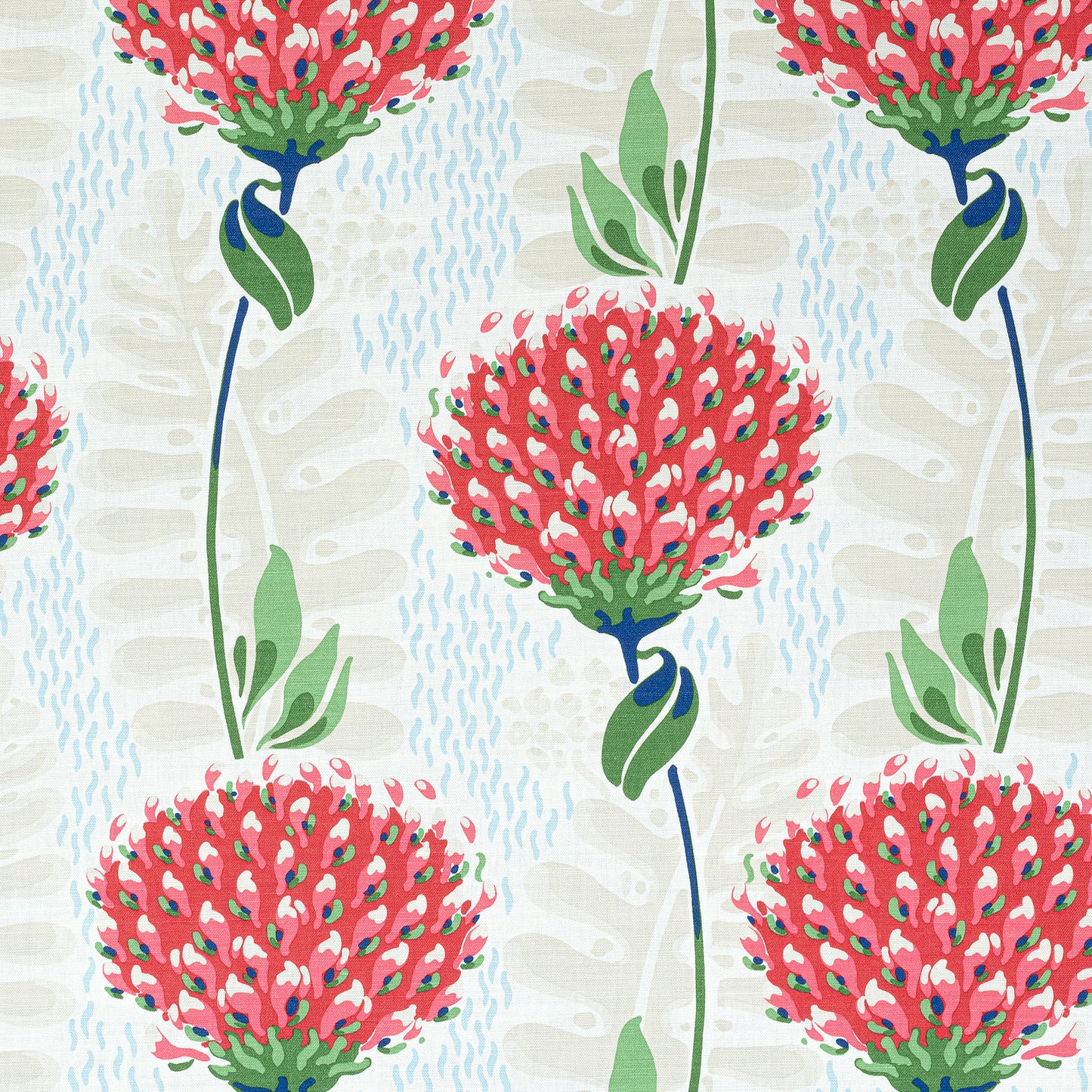 Buy samples of F910647 Tiverton Printed Ceylon Thibaut Fabrics