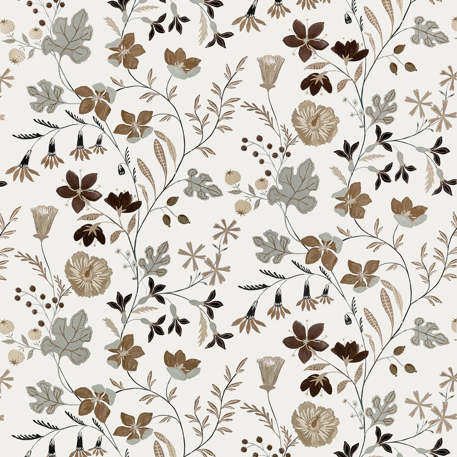 Purchase Thibaut Fabric Pattern# F914624 pattern name Bloom color name Natural.