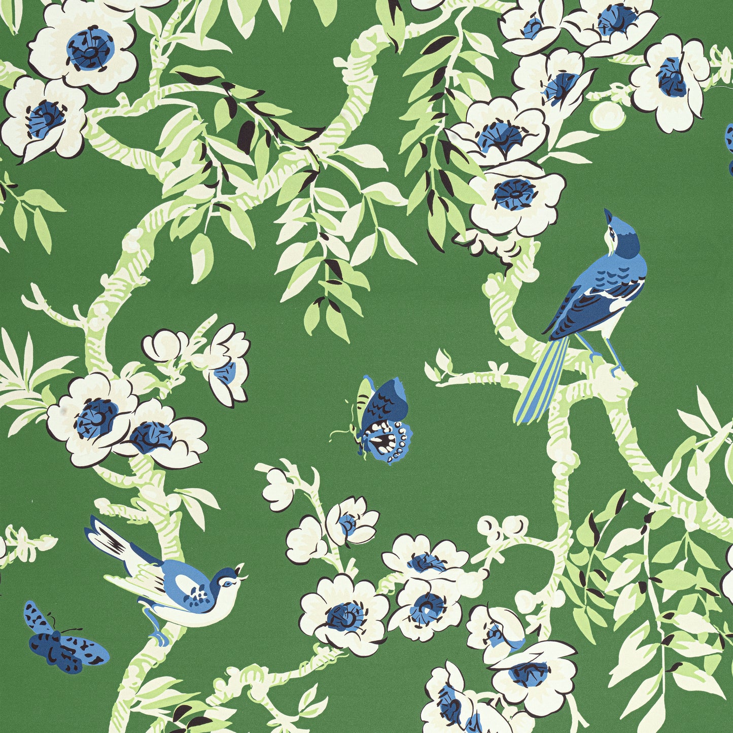 Purchase Thibaut Fabric Pattern F920841 pattern name Yukio color Green