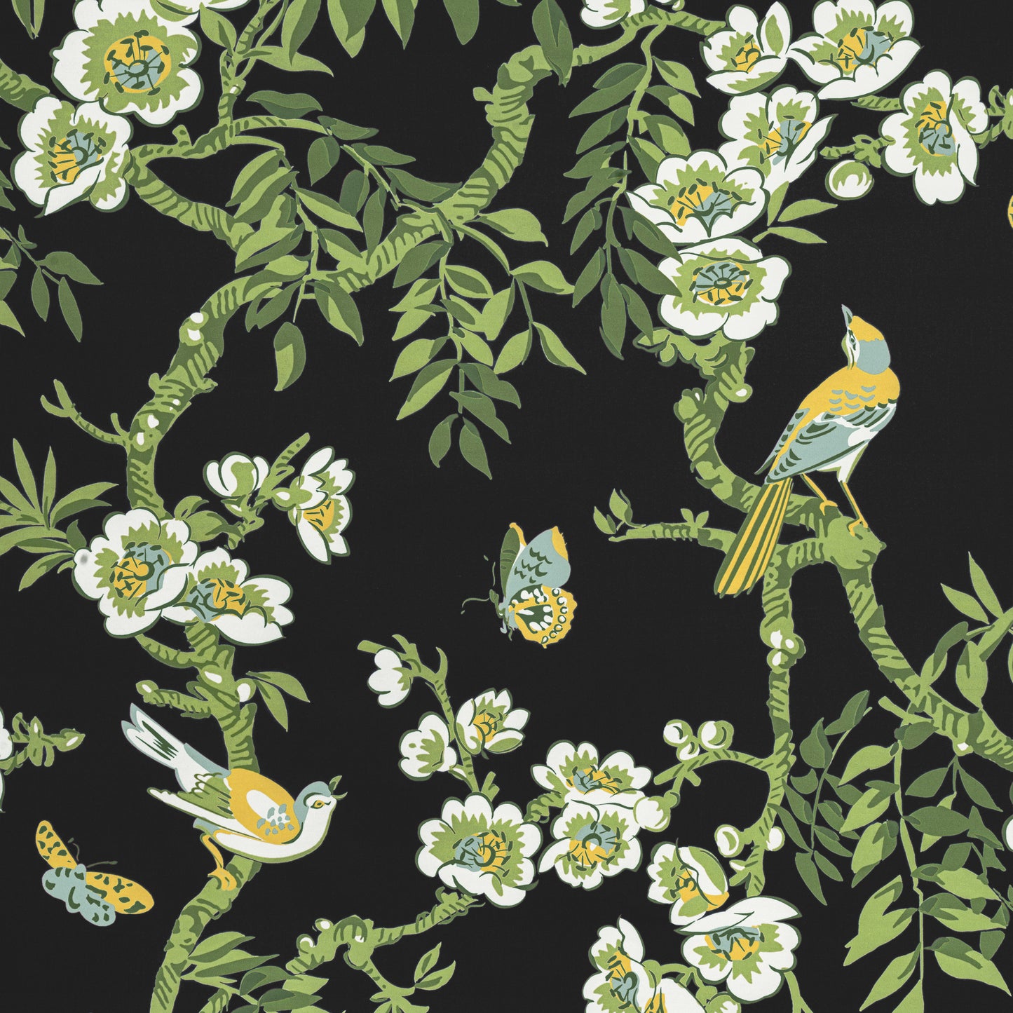 Purchase Thibaut Fabric SKU F920845 pattern name Yukio color Black