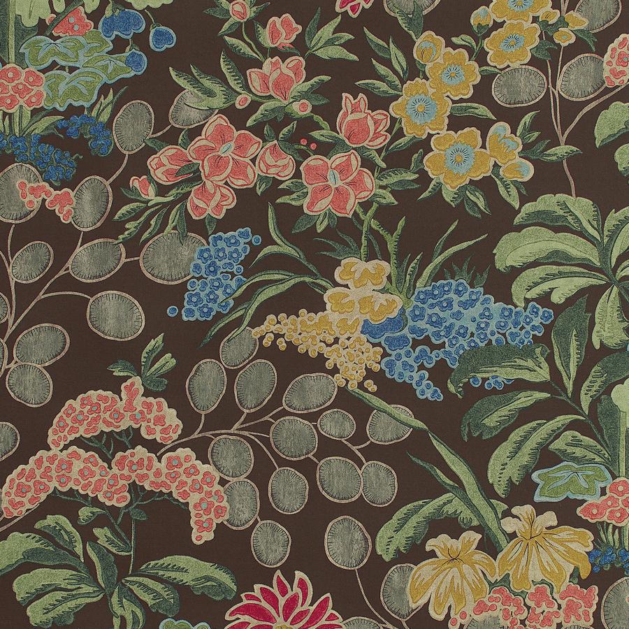 Purchase Thibaut Fabric Product F942037 pattern name Meadow color Brown