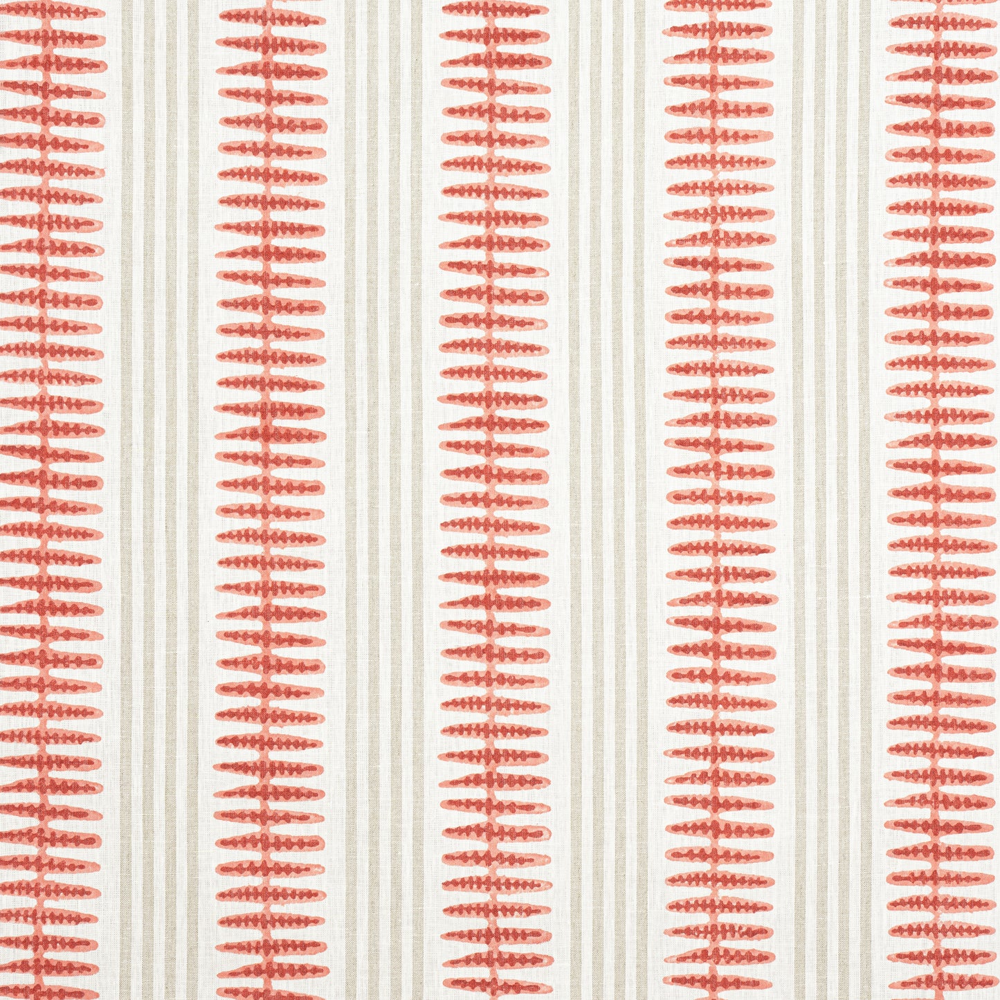 Purchase Thibaut Fabric Pattern# F981319 pattern name Indo Stripe color Sunbaked