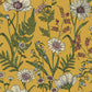 Purchase FD43336 Brewster Wallpaper, Arden Mustard Wild Meadow - Medley