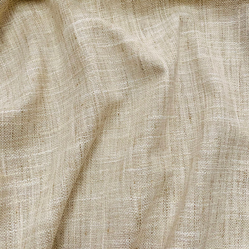 Sample 10031 Gamboa Gossamer, Beige, Linen by Magnolia Fabric
