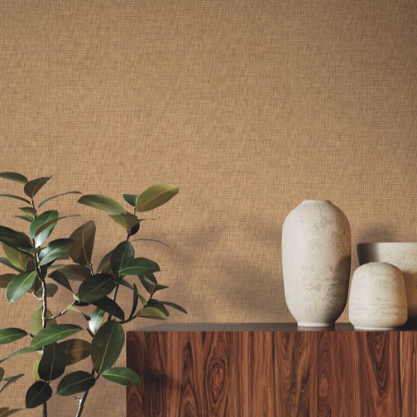 Purchase Grl88364 | Natural Palette Resource, Check Paperweave Saddle Weave - Ronald Redding Wallpaper