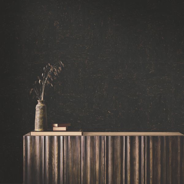 Purchase Grl88370 | Natural Palette Resource, Caldera Cork Black - Ronald Redding Wallpaper