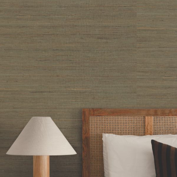 Purchase Grl88375 | Natural Palette Resource, Multicolored Hemp Charcoal - Ronald Redding Wallpaper
