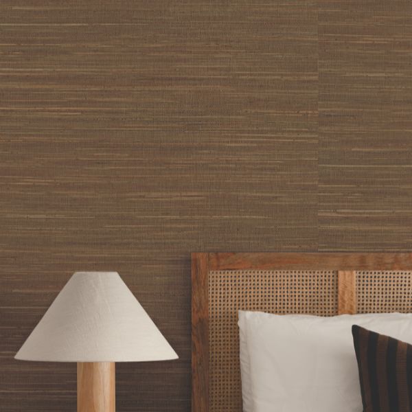 Purchase Grl88376 | Natural Palette Resource, Multicolored Hemp Brown - Ronald Redding Wallpaper