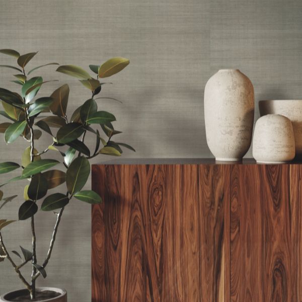 Purchase Grl88404 | Natural Palette Resource, Glistening Sisal Feathered - Ronald Redding Wallpaper