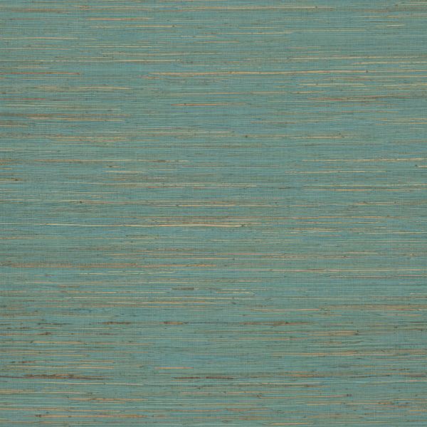 Purchase Grl88487 | Natural Palette Resource, Multicolored Hemp Aqua - Ronald Redding Wallpaper