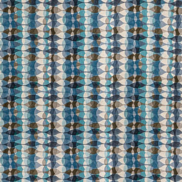 Sample - Gwf-3775.650.0 | Overtone Print, Denim - Lee Jofa Modern Fabric