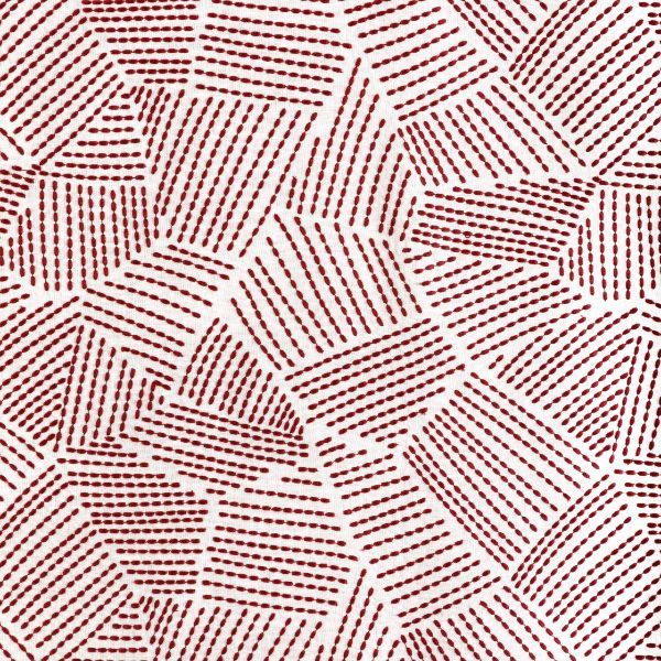 Sample - Gwf-3776.924.0 | Chord Embroidery, Spice - Lee Jofa Modern Fabric