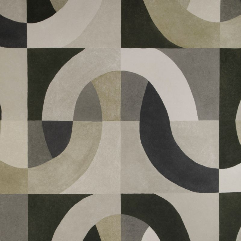 Sample - Gwp-3731.811.0 | Colonnade Paper, Black Abstract - Lee Jofa Modern Wallpaper