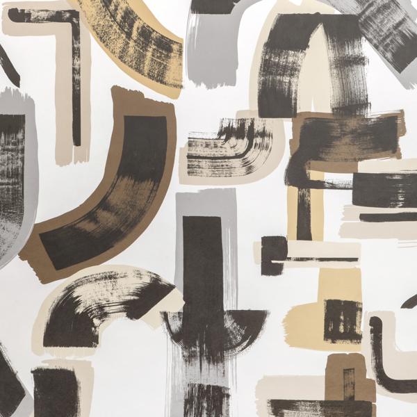 Sample - Gwp-3738-166 | Bleecker Paper, Brown Abstract - Lee Jofa Modern Wallpaper - Gwp-3738.166.0