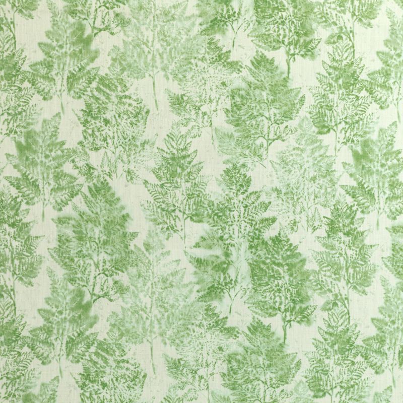 Sample HEIKI FERN.3.0 HEIKI FERN, EMERALD by Kravet Basics Fabric