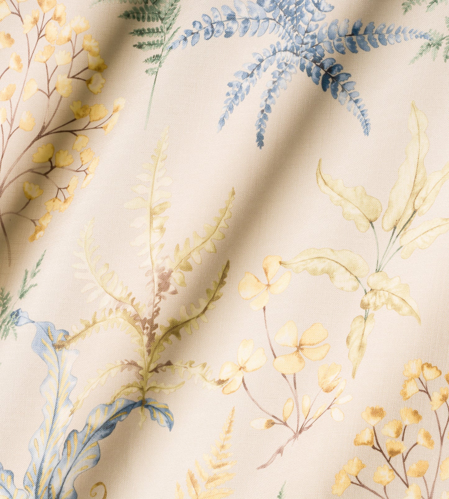 Purchase Old World Weavers Fabric Item# HH 00033803, Wethersfield Fern Khaki Blue 4