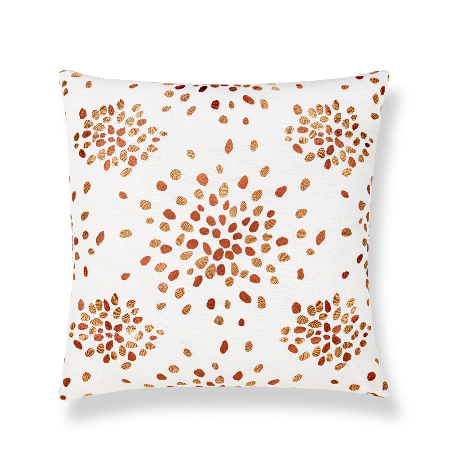 Purchase HNSDDK420000005 Firefly Embroidered, Orange - Scalamandre Pillows