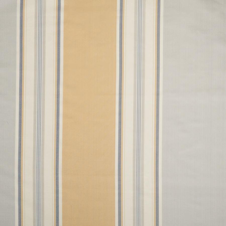 Sample JAG-50054-45 Hamilton Silk Stripe Dusty Gold Stripes Brunschwig and Fils Fabric