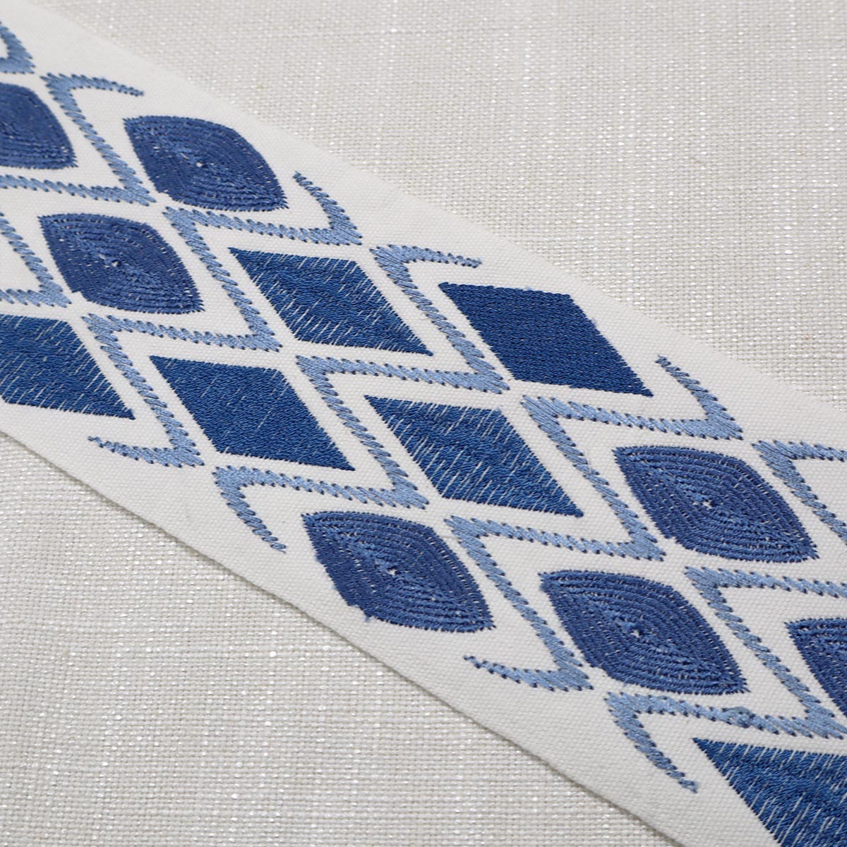 Purchase Mag Fabric SKU 11466 pattern name Ikata Emb Tape Blues