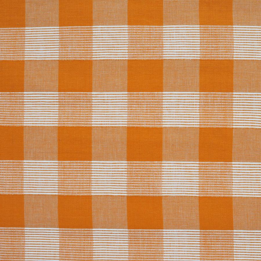 View JAG-50061.121.0 Siam Sq Cotton Orange Check/Plaid by Brunschwig & Fils Fabric