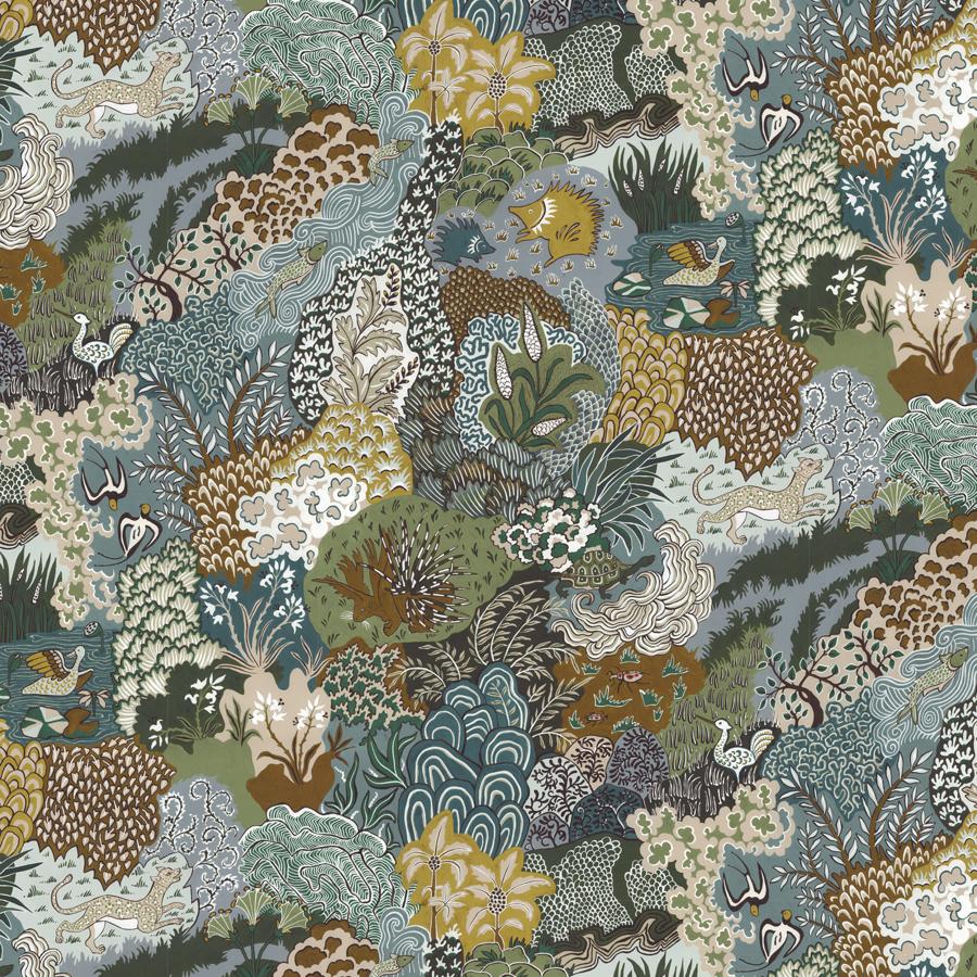 Sample - JMW1019.11.0 Whimsical Clumps, 11 by Kravet Couture Wallpaper