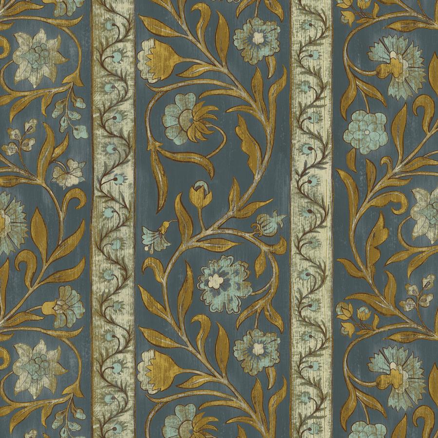 Purchase Jmw1046-01 Potter Stripe, Blue Stripes - Kravet Couture Wallpaper - Jmw1046.01.0