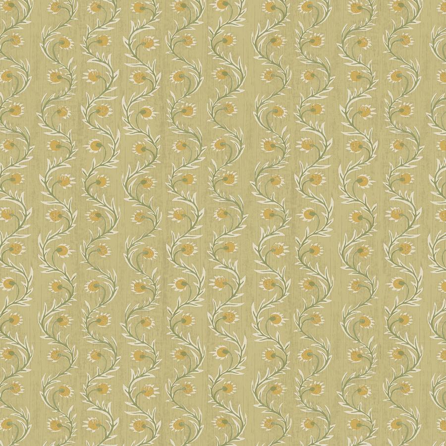 Purchase Jmw1052-11 Rubia, Yellow Stripes - Kravet Couture Wallpaper - Jmw1052.11.0