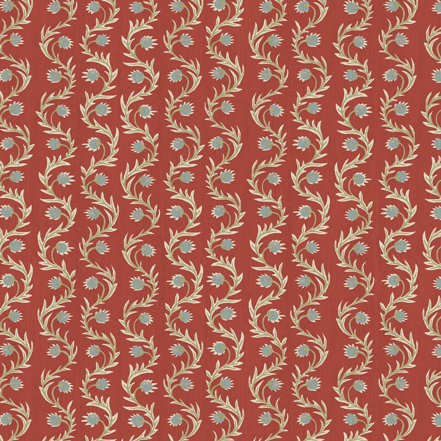 Purchase Jmw1052-21 Rubia, Red Stripes - Kravet Couture Wallpaper - Jmw1052.21.0