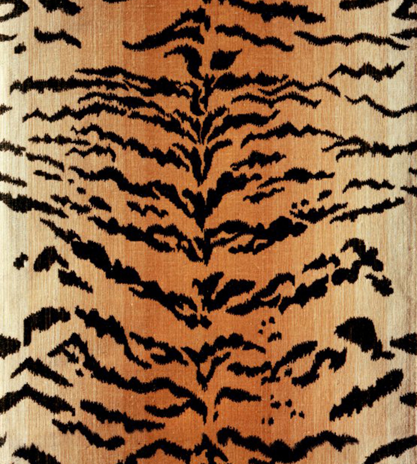 Purchase Old World Weavers Fabric Product# K0 00013353, Tiger - Silk - Handwoven Black On Gold 4