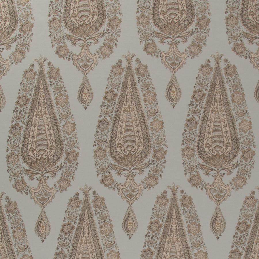 Sample 8016101-13 Komal Paisley Spa/Beige Paisley Brunschwig and Fils Fabric