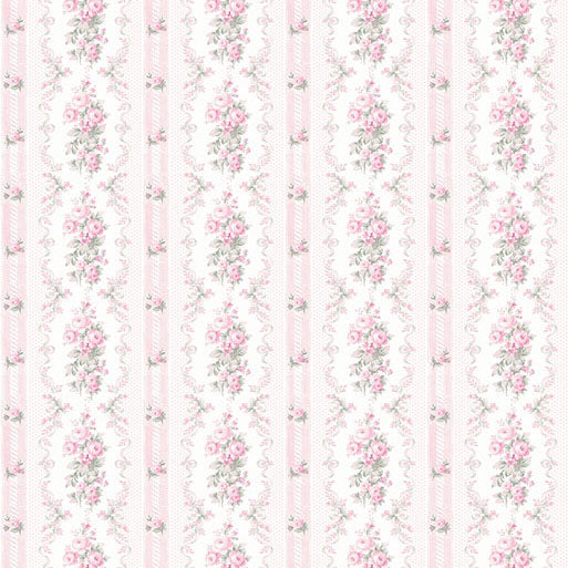LFS6111 | LoveShackFancy, Pink Parfait Dreamy Days Peel & Stick -  NuWallpaper Wallpaper