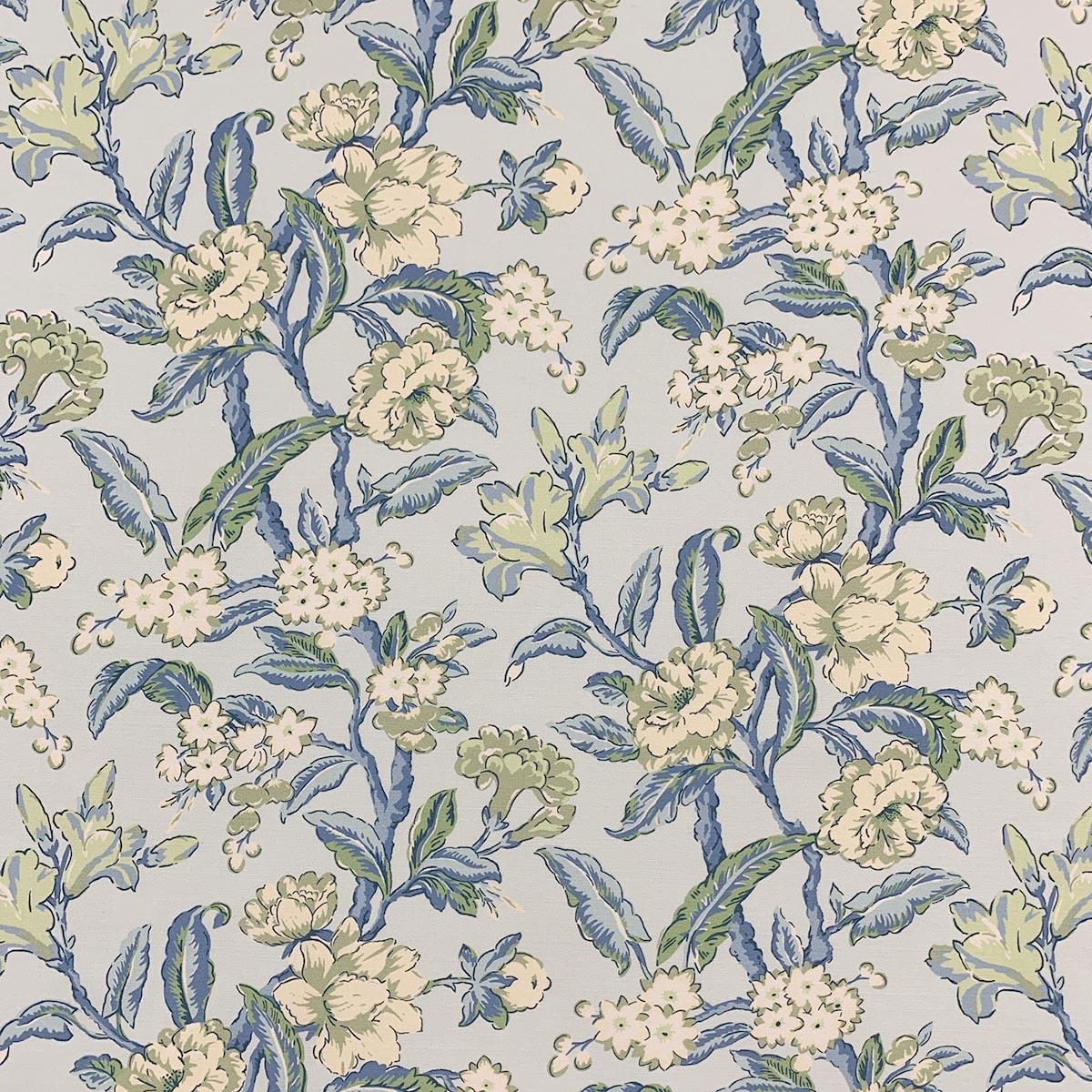 Purchase Mag Fabric SKU# 11433 pattern name Lillian August Kate Skyblue