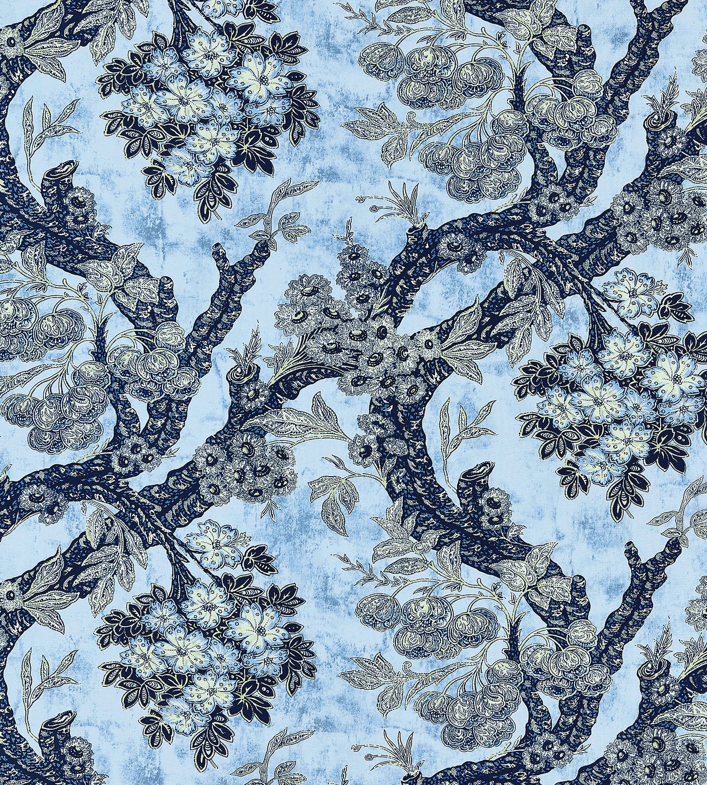 Purchase Old World Weavers Fabric Pattern number M7 0001SUMM, Summerhouse Hill Blues 1